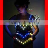 Programmable Showgirl Dance Sexy LED Costume thumbnail-6