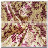 100% Polyester Printed Silk Satin Designer Fabric thumbnail-2