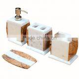 Onyx Patch Work Bathroom Set in Low Price thumbnail-1