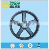ISO9001 OEM Casting Parts Quality Cast Iron Cart Wheel