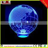 Customized Acrylic 3D LED Night Table Light for Desk Decoration