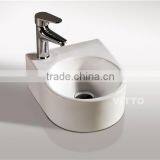 VITTO Small Size Ceramic Wall Hung Basin thumbnail-1