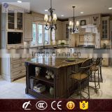 2015 best Design antique solid wood kitchen cabinet for top sale