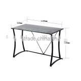 Contemporary Computer Desk/ Stainless Steel Frame thumbnail-3