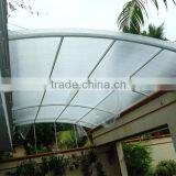 Asian polycarbonate sheet manufacturer clear pc hollow panel for roofing (TN3580)