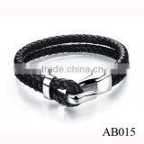 Fashionbale patch leather bracelet classical designs for lady