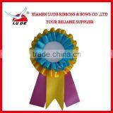 Factory High Quality Green Award Ribbon Rosette Wholesale thumbnail-3