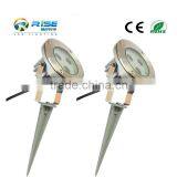 Outdoor Waterproof Ip67 3w Rgb Led Lawn Light With Spike thumbnail-3