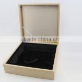 Luxury Wooden Packaging Box With EVA Tray