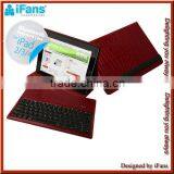 For iPad Bluetooth Keyboard Leather Case,super quality