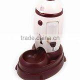 ZML5201 Pet Food Water Dispenser Self-motion Separable Pearl Pet Water and Food Feeder thumbnail-1