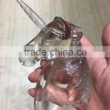 Natural Smoky Quartz Crystal Unicorn for Sale thumbnail-3