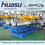 PE PP Single Wall Pipe Line Corrugated Tube Machine