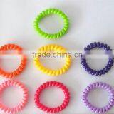 Hot Sale Wholesale Multicolor Plastic Spiral Hair Band thumbnail-1