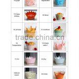 Laser Cut Hollow Out Pearl Party Greaseproof Paper Wedding Cup Cake Wrapper thumbnail-4