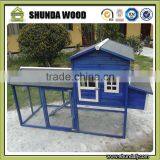 SDC012 Wood Chicken Coop Wire Folding Egg Layer Poultry Backyard Cage thumbnail-1