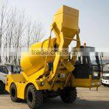 Propelled Concrete Mixer With Self Loading Function and Power Shift Truck With Pump Diesel Engine Air Conditioner thumbnail-4
