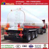2017 New Crude Oil Transporting 45000 Liters 3 Axle Oil Fuel Tanker for Sale thumbnail-4