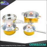 Cheap Wholesale Stainless Steel Cookware 7pcs Stainless Steel Cookware Set thumbnail-6