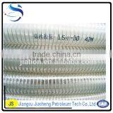 PVC Spiral Steel Wire Reinforced Hose / Oil Resistant / Acid thumbnail-2