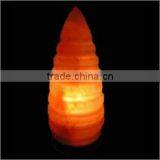 Himalayan Rocket Shape Salt Lamp thumbnail-1