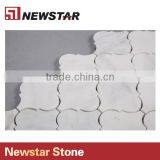 Newstar Arabesque Lantern Backsplash Tiles Carrara White Marble Price For Bathroom thumbnail-1