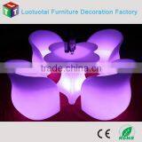 RGBW Color Change Battery Operated Illuminated Led Bar Table thumbnail-2