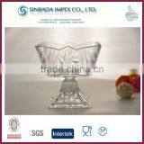 SGS Inspection Anhui Factory Glassware Wholesale Decoration Fruit Plate thumbnail-1