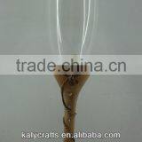 2013 New for Wedding Decorated Resin Cowboy With Champagne Flute thumbnail-1