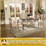 Modern Stainless Steel Dining Table for Hotel Dining Room