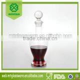 Creystal High White Glass Pitcher With Lid thumbnail-1