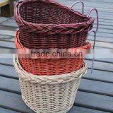 Wicker Dog Bike Basket thumbnail-2