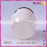Factory Direct Sale Ceramic Decal Desgin Sugar Pot thumbnail-6