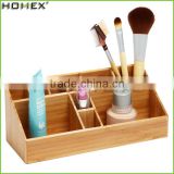 Bamboo Makeup and Cosmetic Organizer/Homex_FSC/BSCI Factory