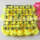 SJ0060051 2017 Hot Sale Silk and Plastic Flower Wall Indoor for Weeding Decoration thumbnail-5