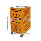 High Quality Movable Cheap Wooden Cabinets With Drawers thumbnail-3