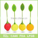 Leaf Shape BPA Free Silicone Tea Infuser thumbnail-1