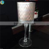 Old Blue Mason Jars for Sale Black Mercury Glass Stemmed Candle Holders thumbnail-3