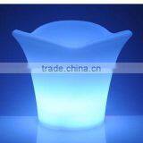 Remote Control Rechargeable LED Lighted Wine Ice Bucket(CE, RoHS,EMC,FCC) thumbnail-1