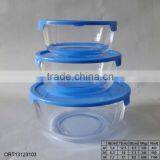3pcs Salad Glass Bowl Set thumbnail-1