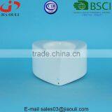 Promotional Home Decoration White Ceramic Candle Holder for Tealight thumbnail-2