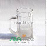 Quality Straight Bottom Frosted Glass Beer Mugs thumbnail-1