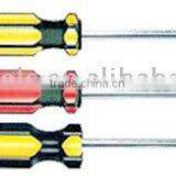 Screwdriver With Solid Plastic Handle(screwdriver,screwdriver With Plastic Handle,hand Tool)