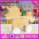 2016 New Design Children Toys Wooden Unicorn W05B151 thumbnail-4
