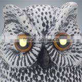 White Smart Popular PE Small Electric Sensor Bird Animal Repellent Garden Plastic Scare Owl Protect Family thumbnail-3