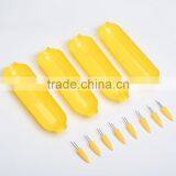 CH-4088 12-Pieces Plastic Corn Dishes With Corn Holders thumbnail-6