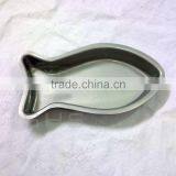 Stainless Steel Fish Shaped Cat Feeding Bowl thumbnail-3