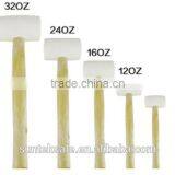 Wood Handle White Rubber Hammer American Typ thumbnail-1