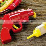 3pcs High Quality Food Grade Plasitc Sauce Gun for Condiment thumbnail-1