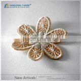 Fasionabel Small Flower Embroidery Design Labels thumbnail-3